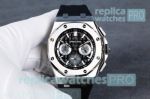 Buy Now Lone Audemars Piguet Royal Oak Offshore Black Dial Black Rubber Strap Men's Watch